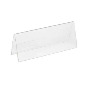 Desktop Display 210x75x75 mm. Acrylic 1.5 mm